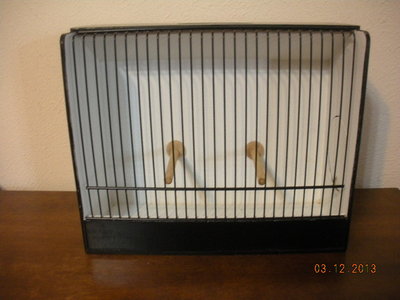 Finch Show Cage