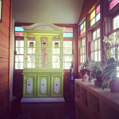 The finished product. I love sitting in this room.