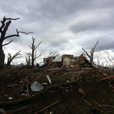 A first responder took this of what remained about an hour after.