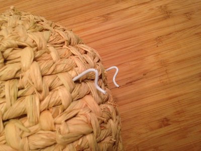 bent into hooks
